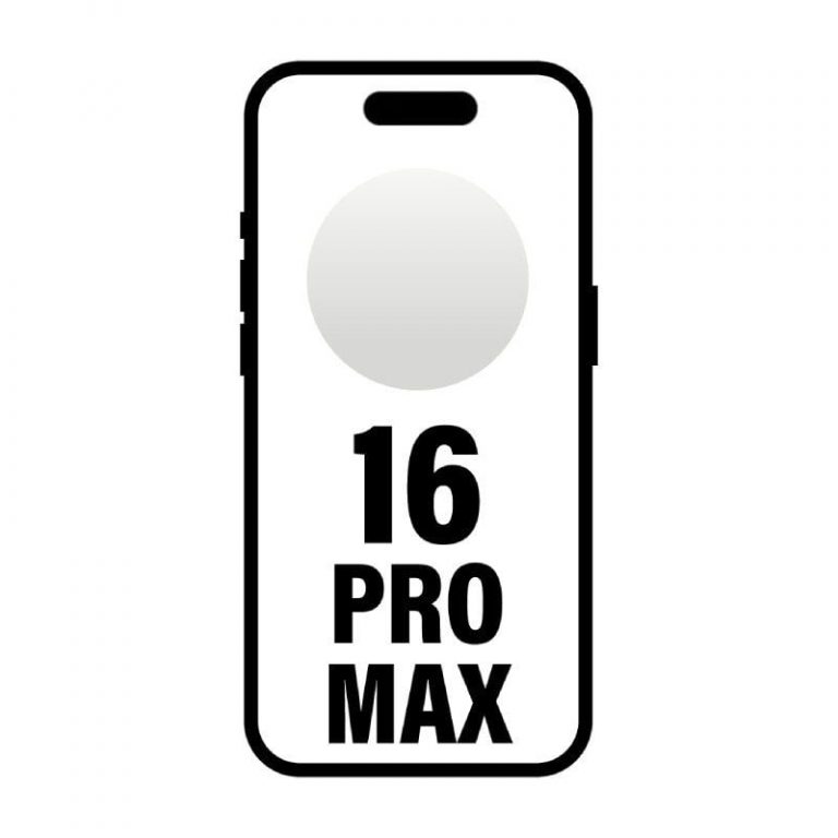 Smartphone Apple iPhone 16 Pro Max 512GB/ 6.9"/ 5G/ Titanio Blanco