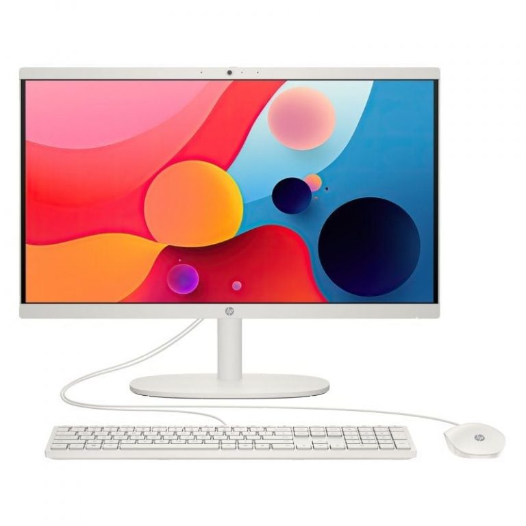 PC All in One HP 22-DG0036NS Intel Core i3-N300/ 8GB/ 256GB SSD/ 21.5"/ Sin Sistema Operativo