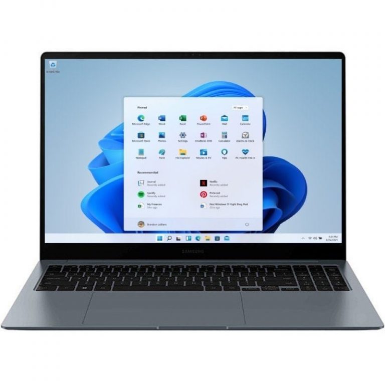 Portátil samsung galaxy book4 intel core i5-1335u