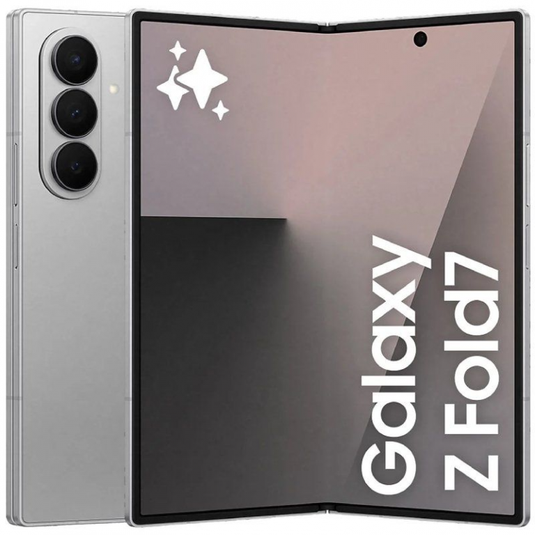 Smartphone Samsung Galaxy Z Fold7 12GB/ 256GB/ 8"/ 5G/ Gris Plata